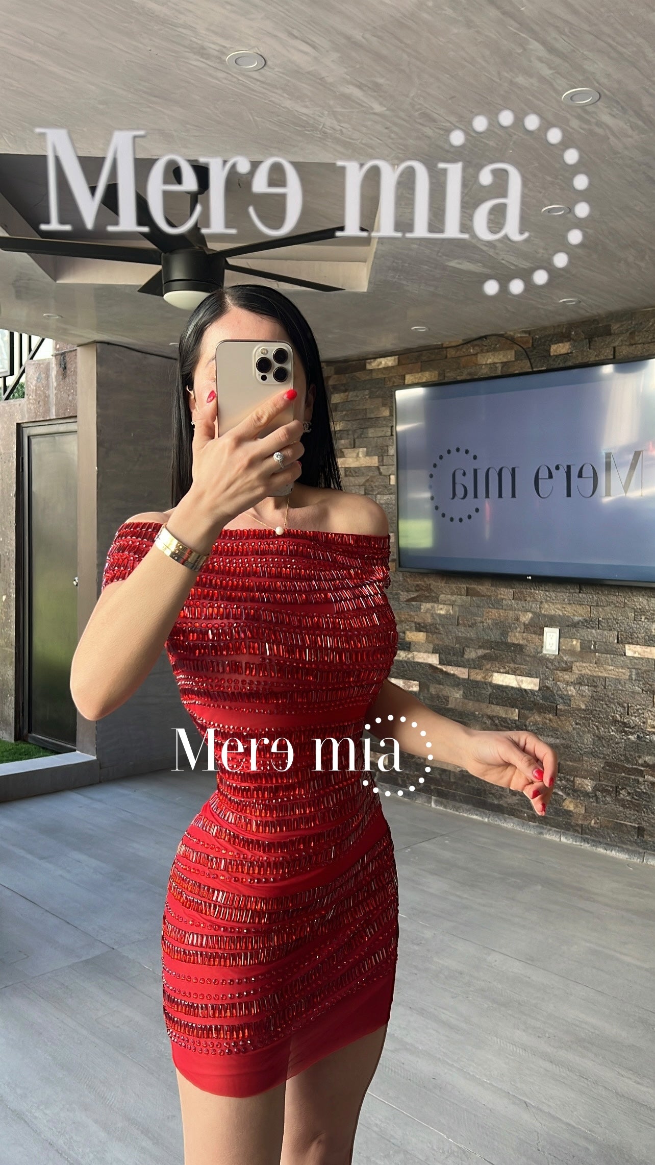 Vestido rojo apl