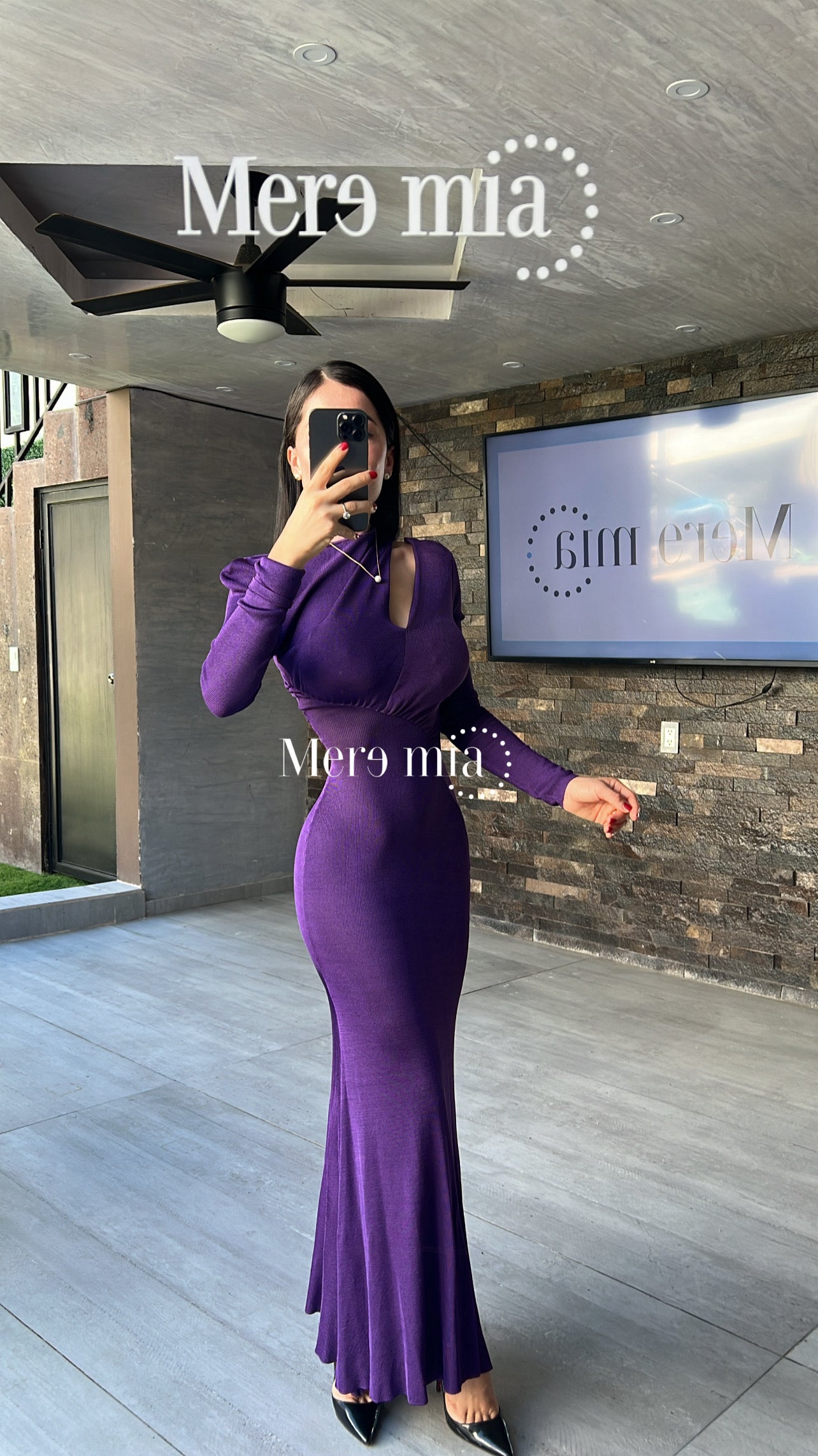 Vestido uva ml abert