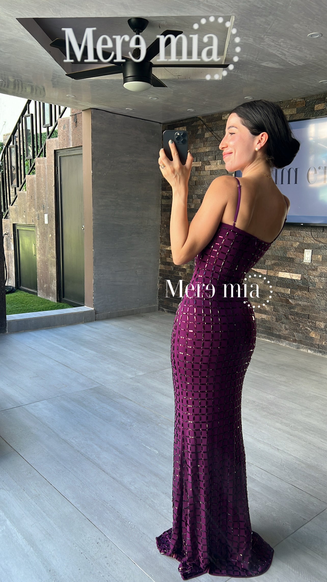 Vestido uva apl