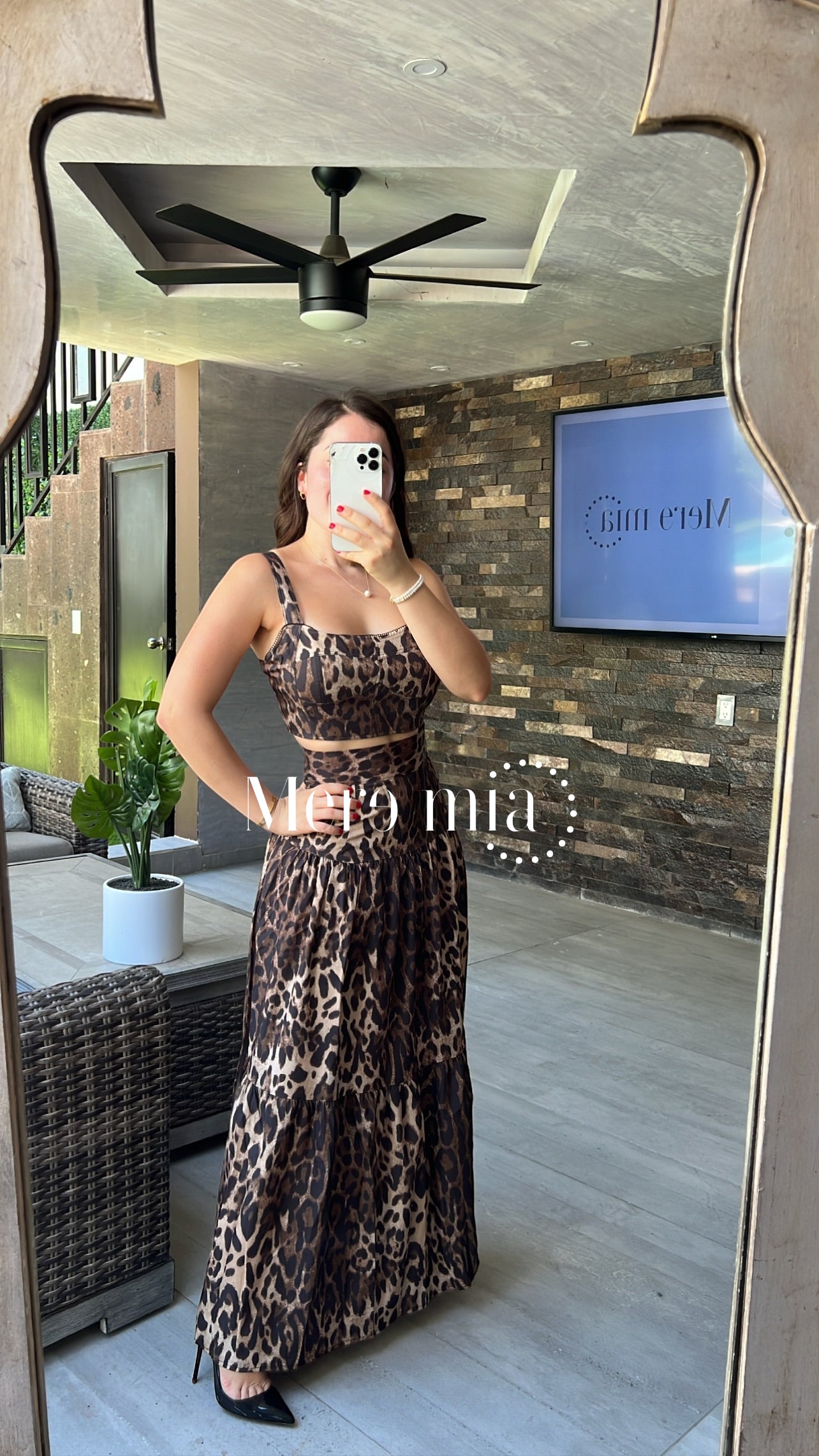 Conjunto animal print