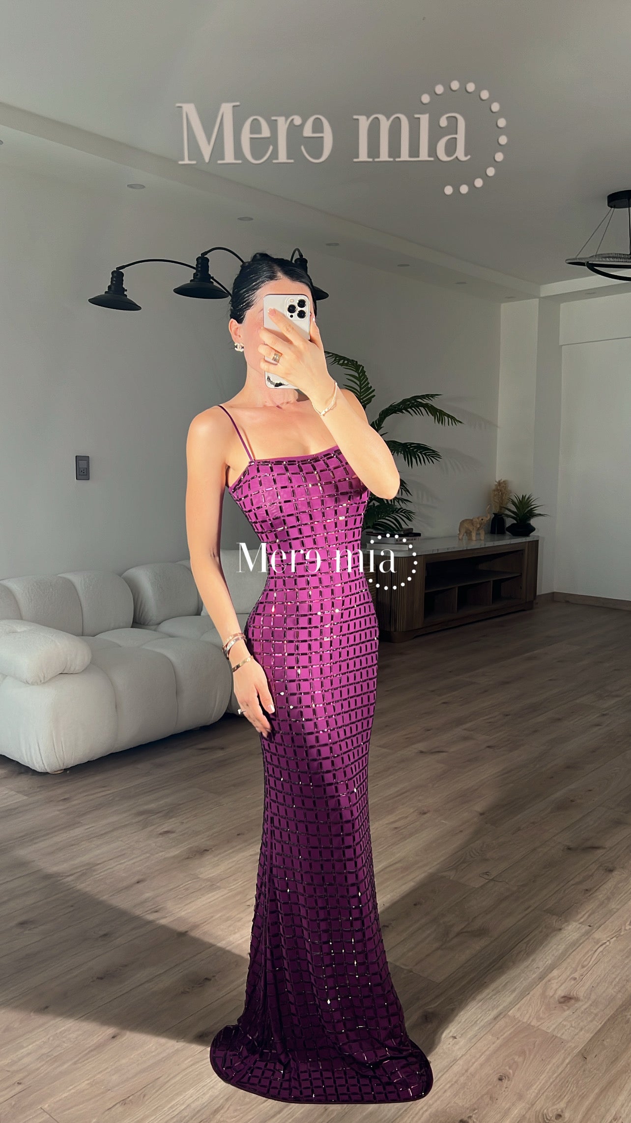 Vestido uva apl