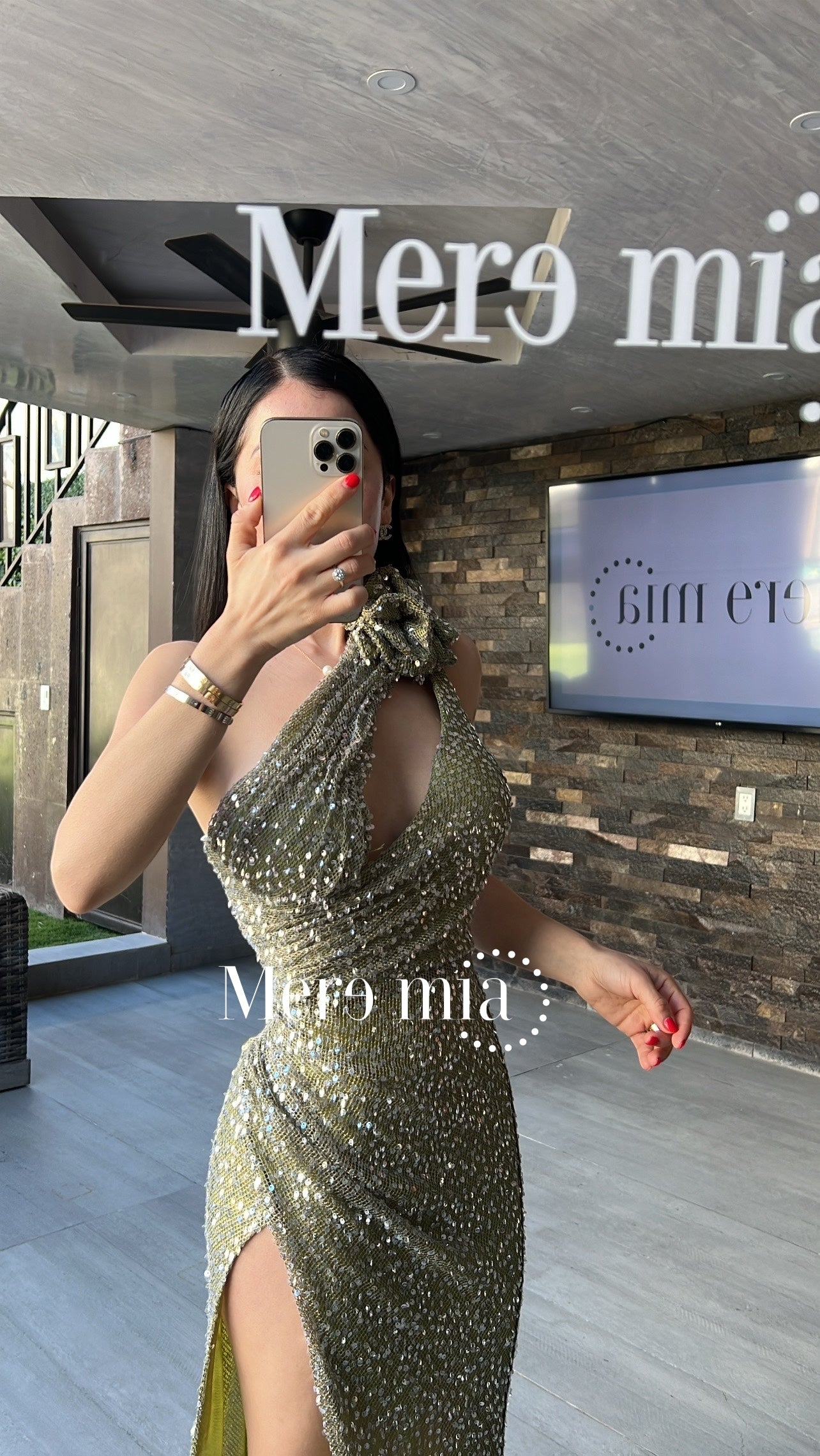 Vestido lent flor