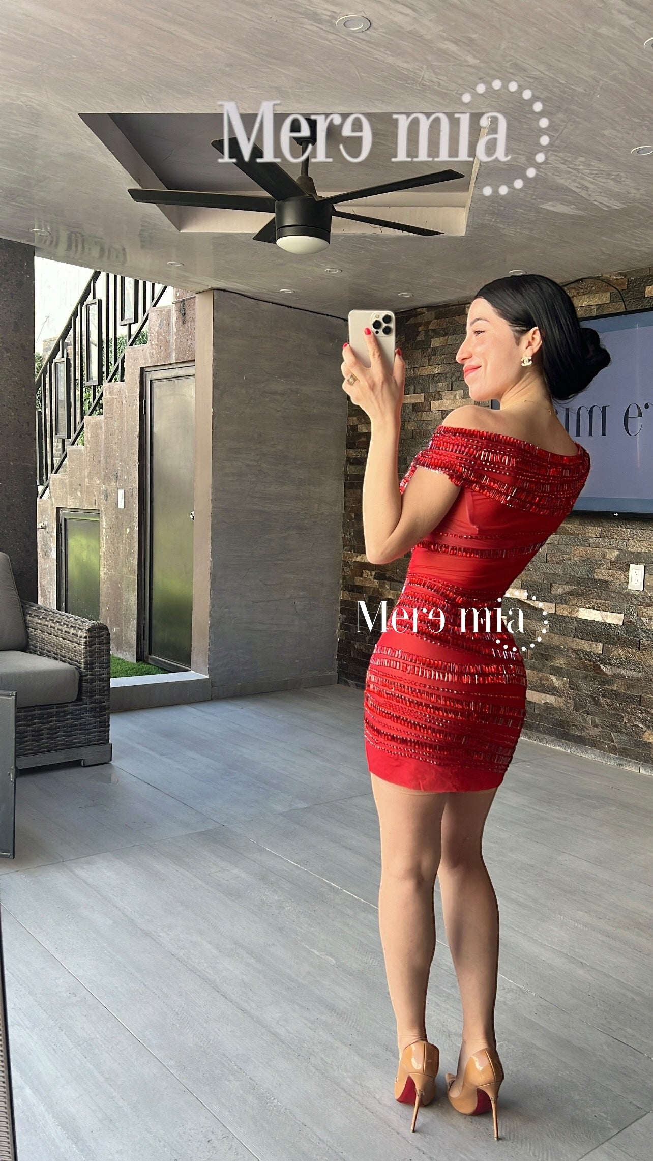 Vestido rojo apl