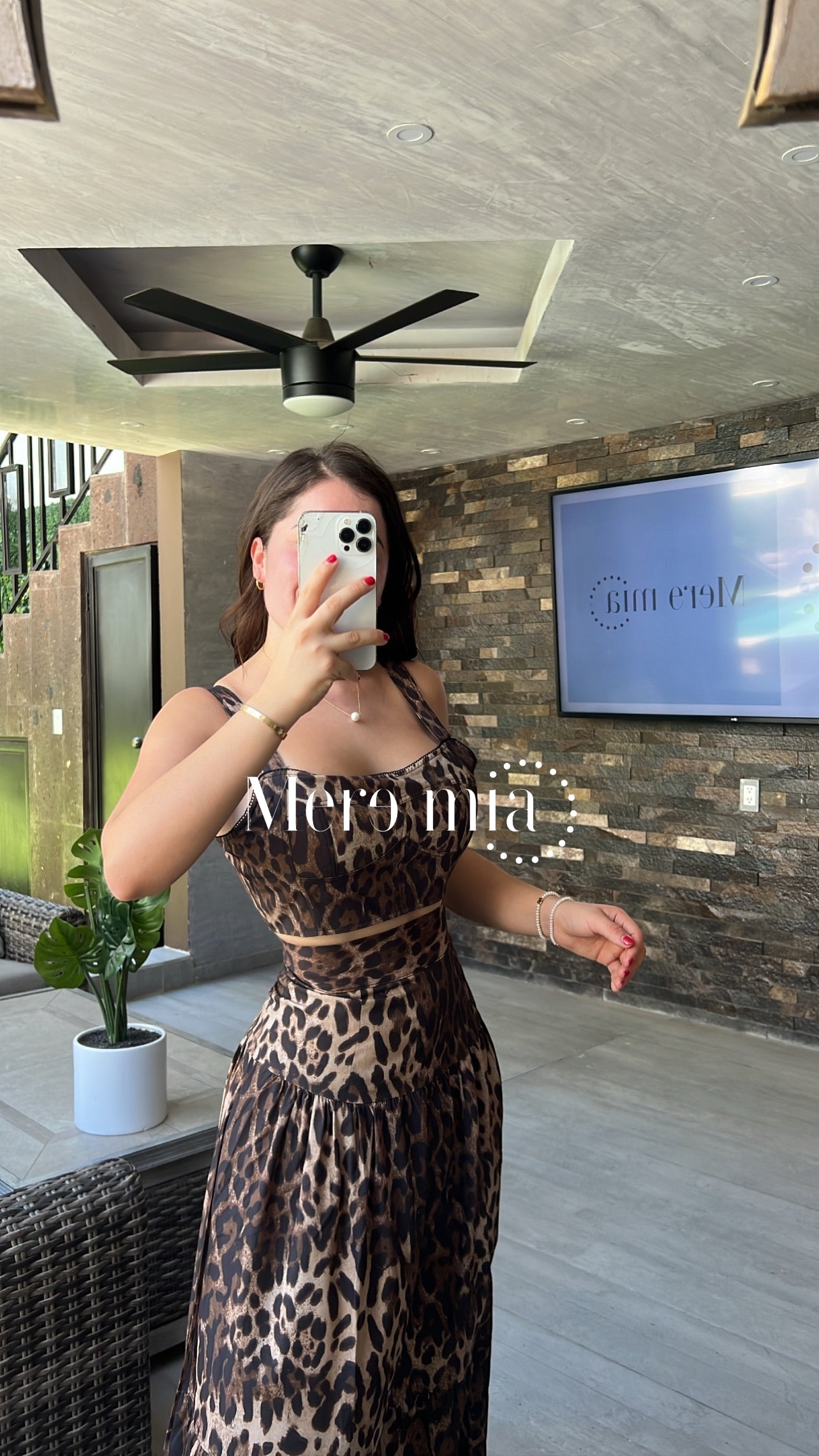 Conjunto animal print