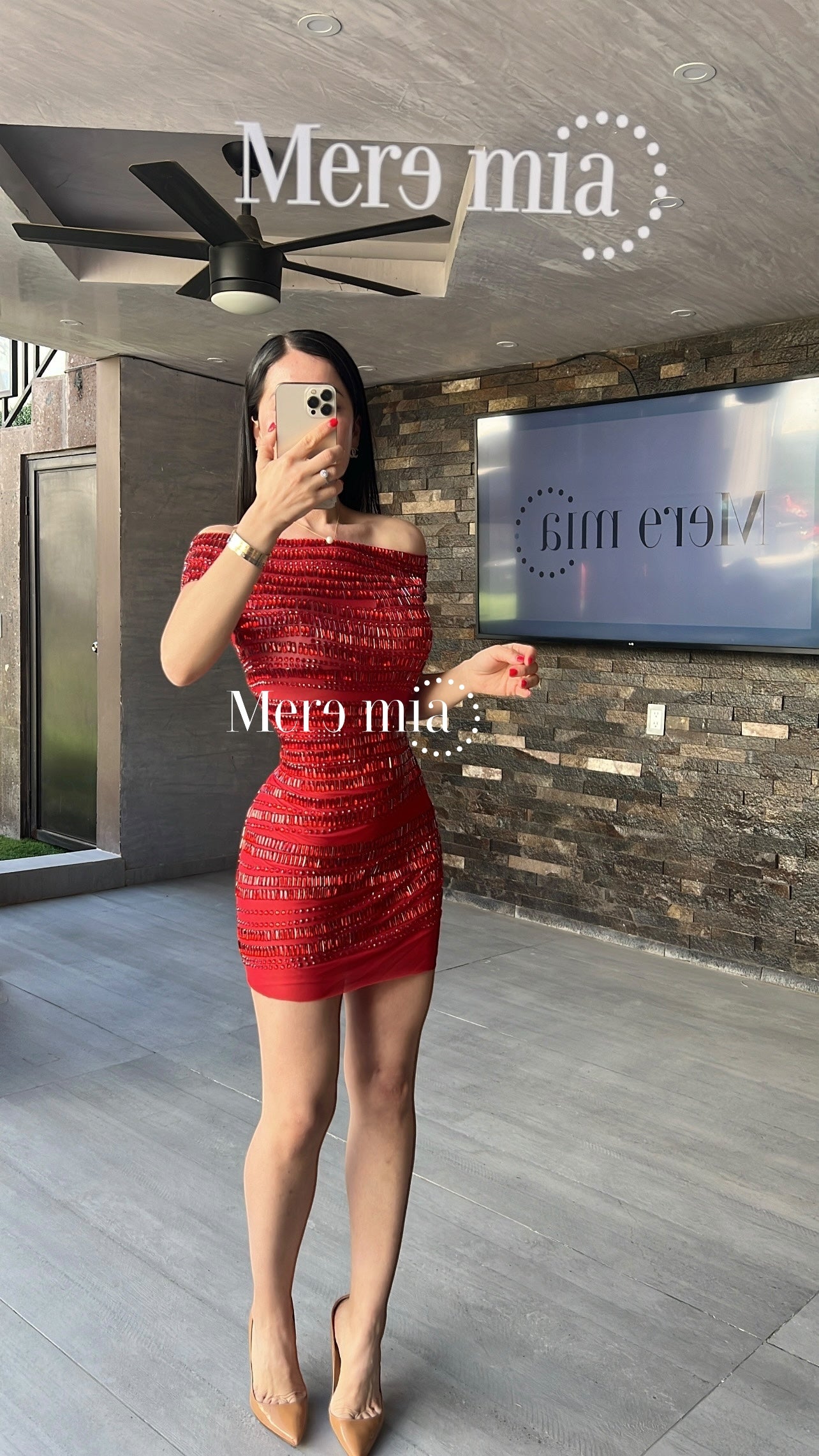 Vestido rojo apl