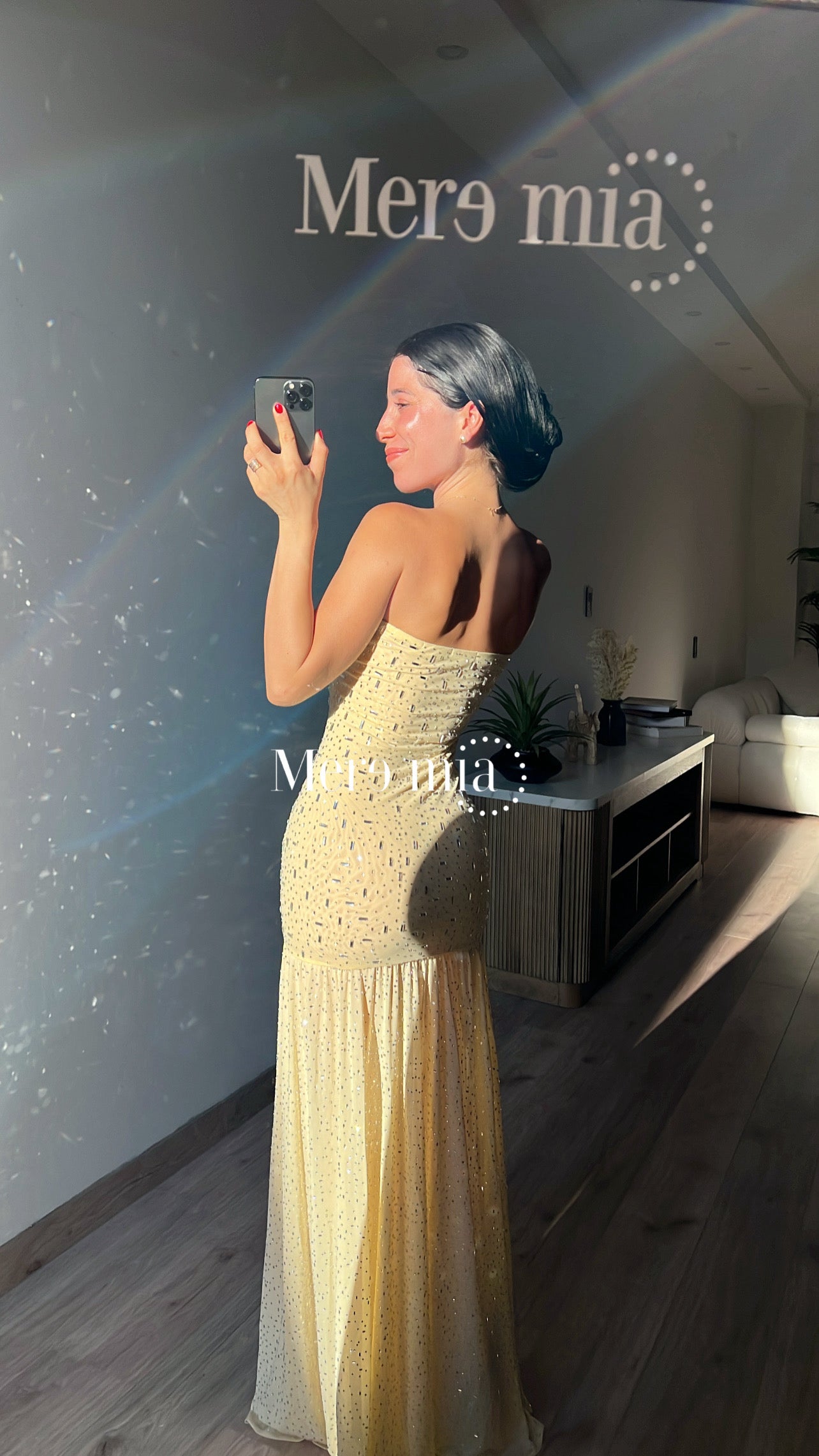 Vestido am apl plata