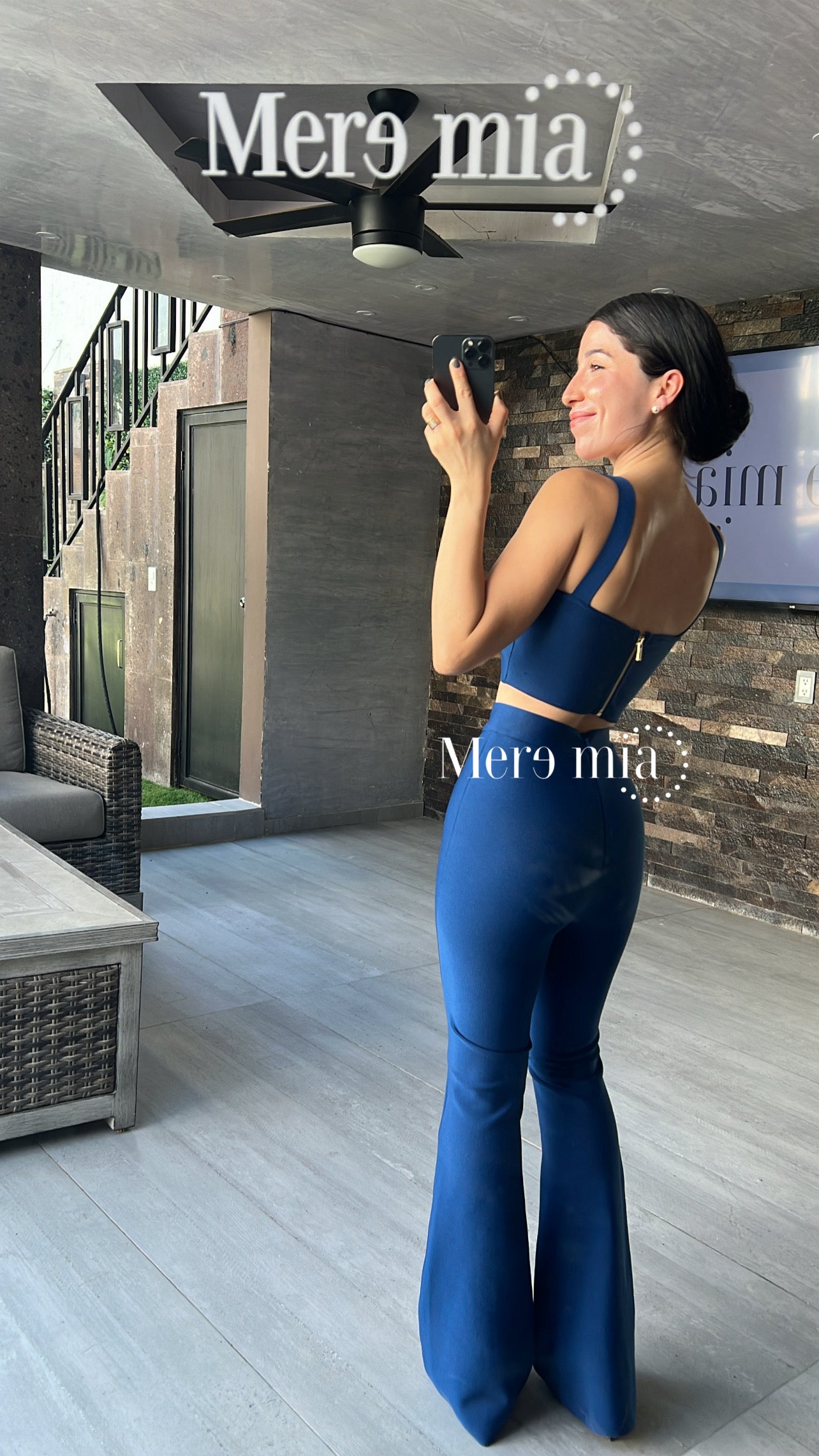 Pantalón azul marino