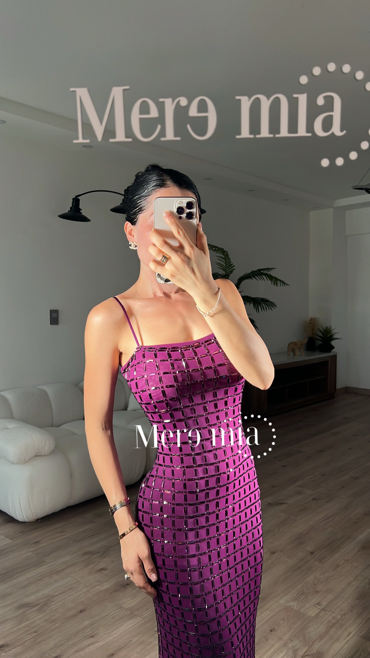 Vestido uva apl
