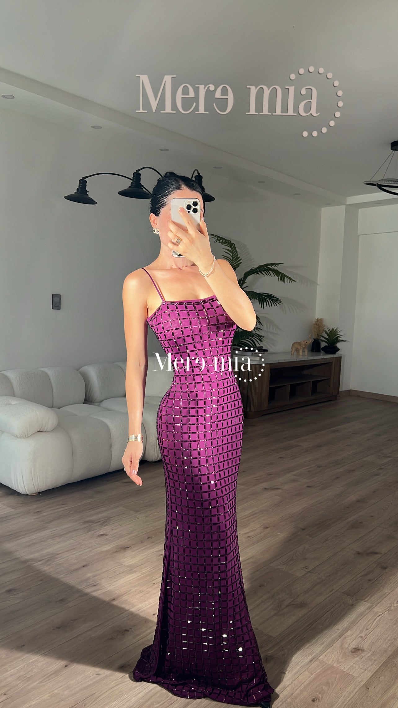 Vestido uva apl