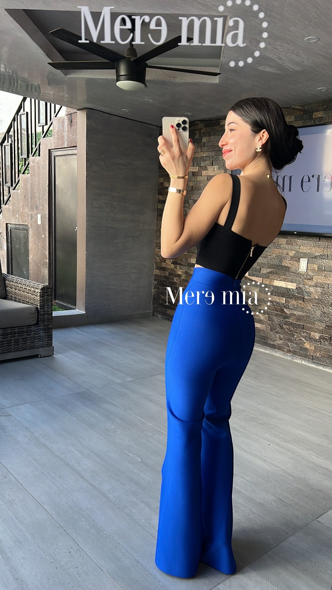 Pantalón azul rey