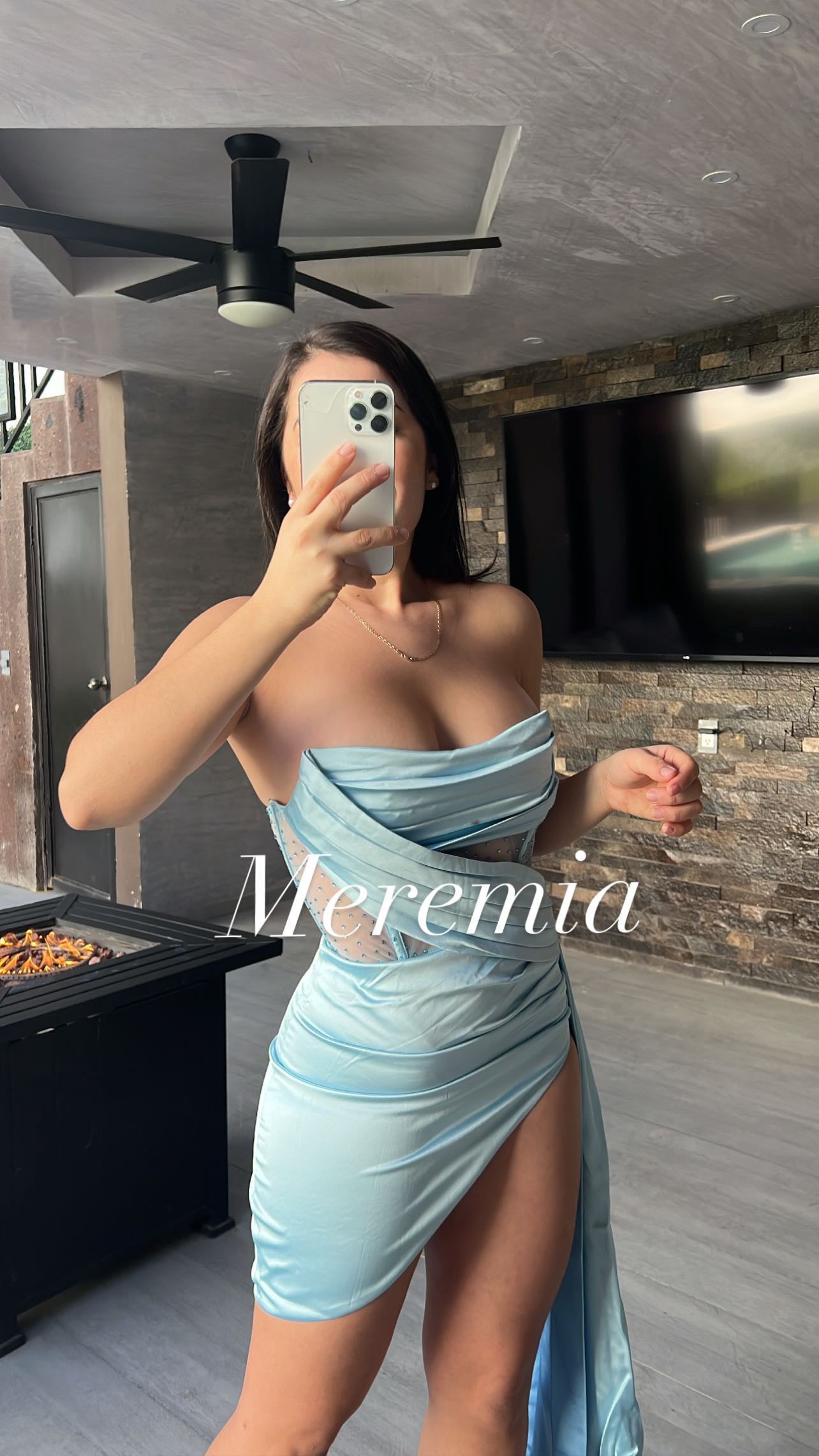 PINEAPPLE STRAPLESS VESTIDO CORTO