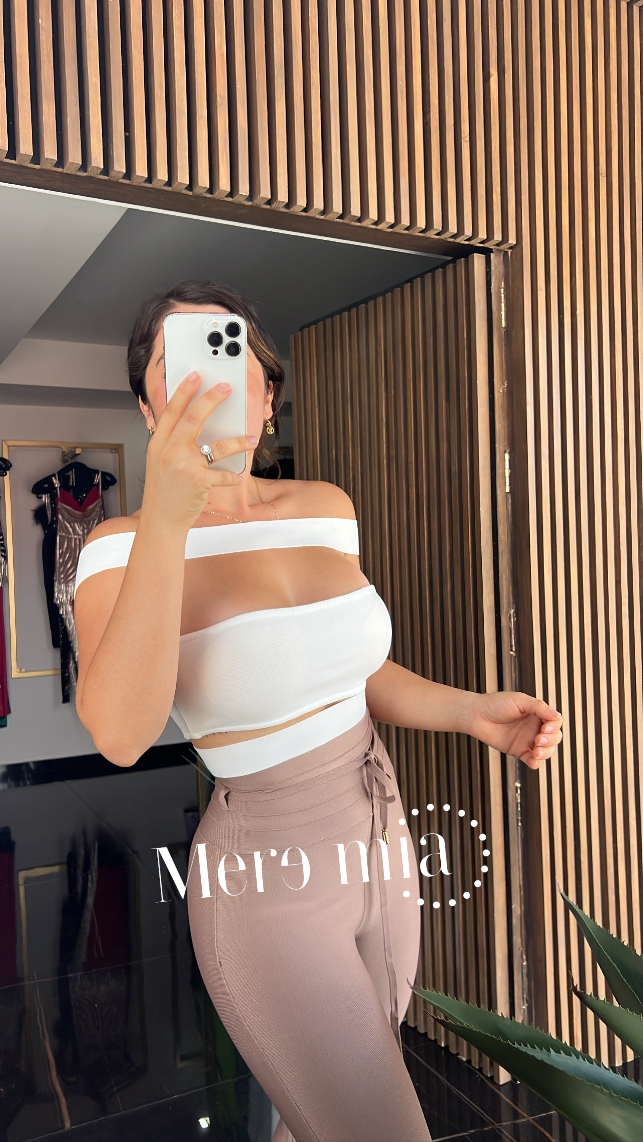 Top de 3 tiras blanco