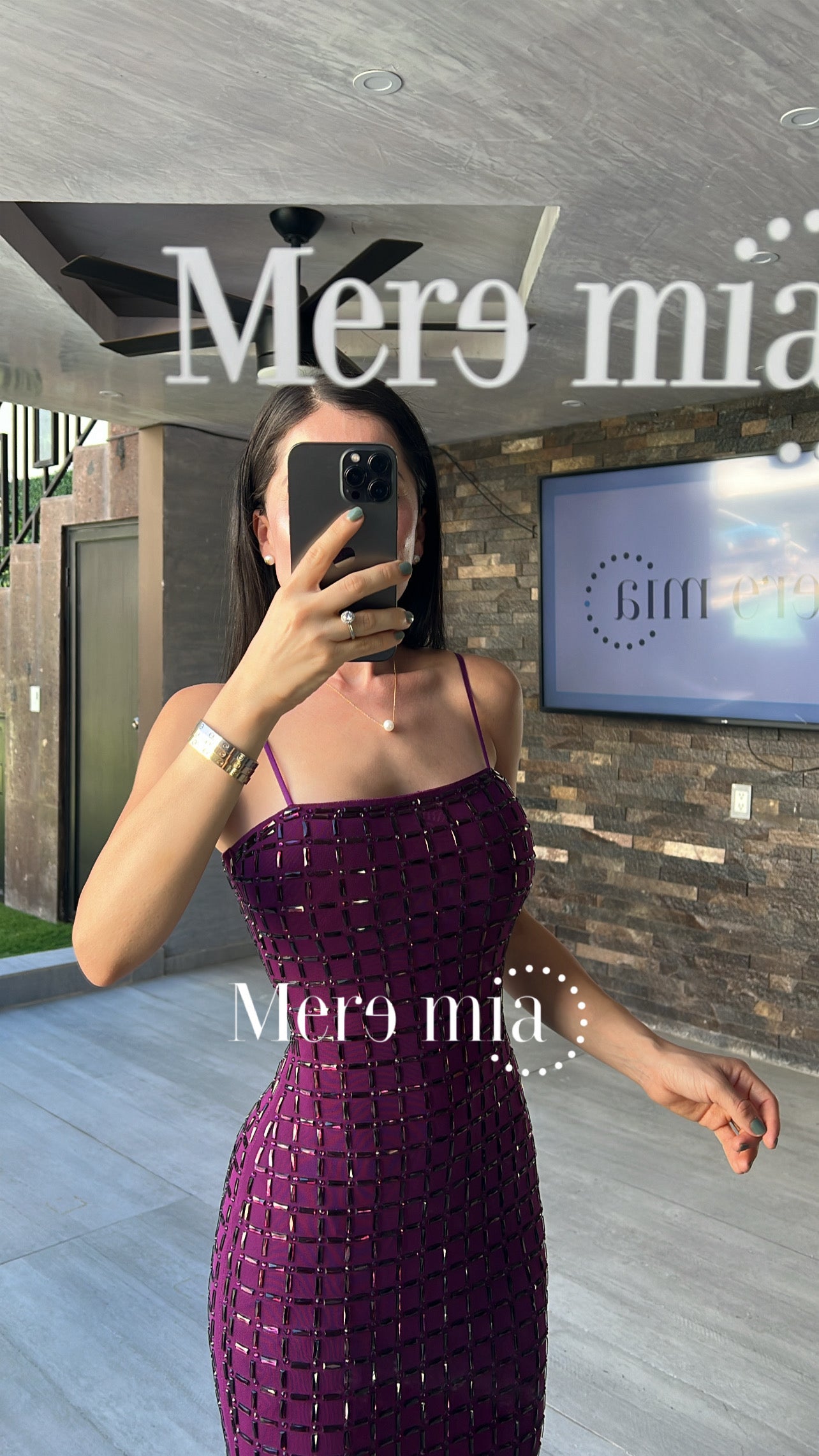 Vestido uva apl