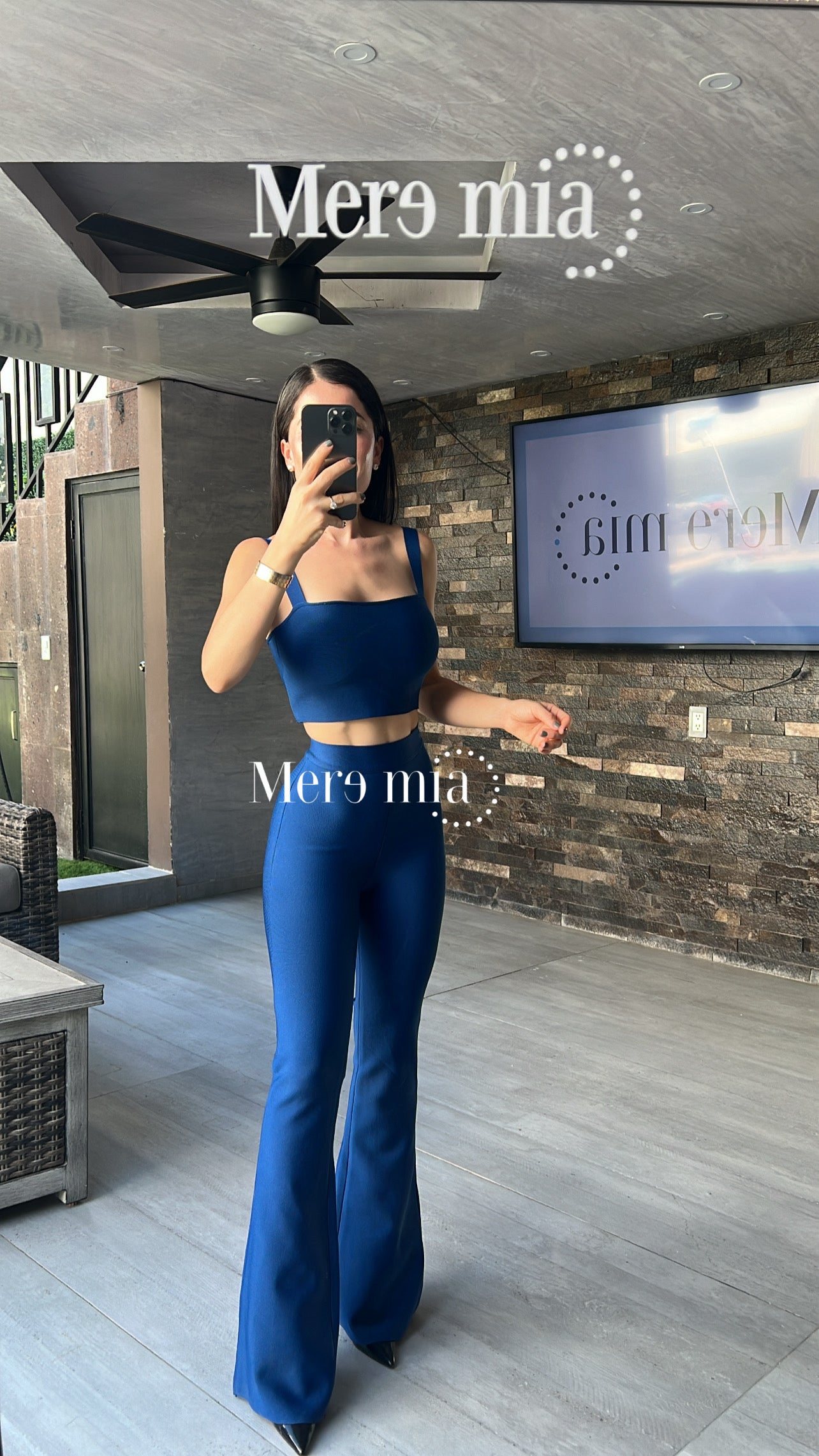 Pantalón azul marino