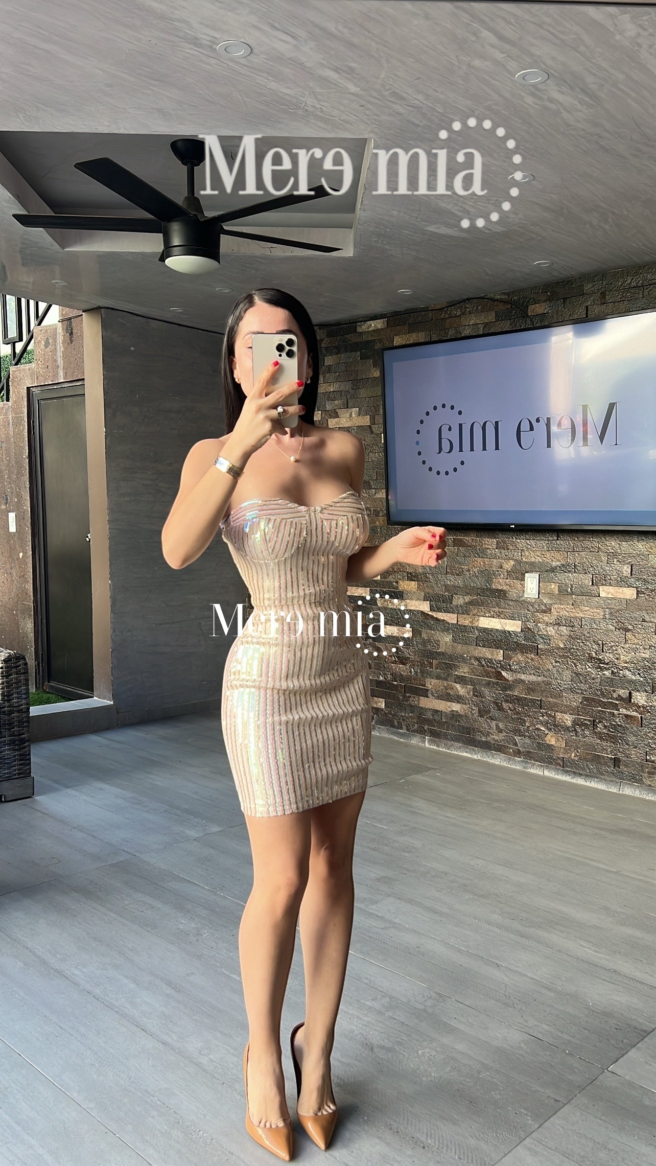 Vestido rosa  lent