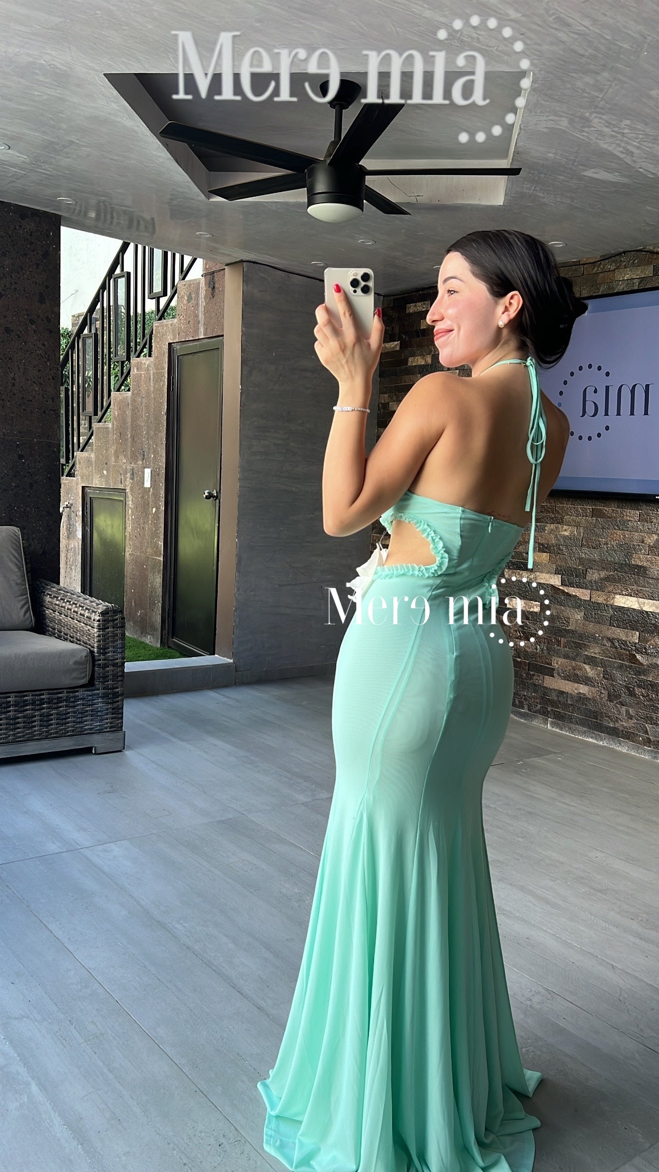 Vestido mariposa