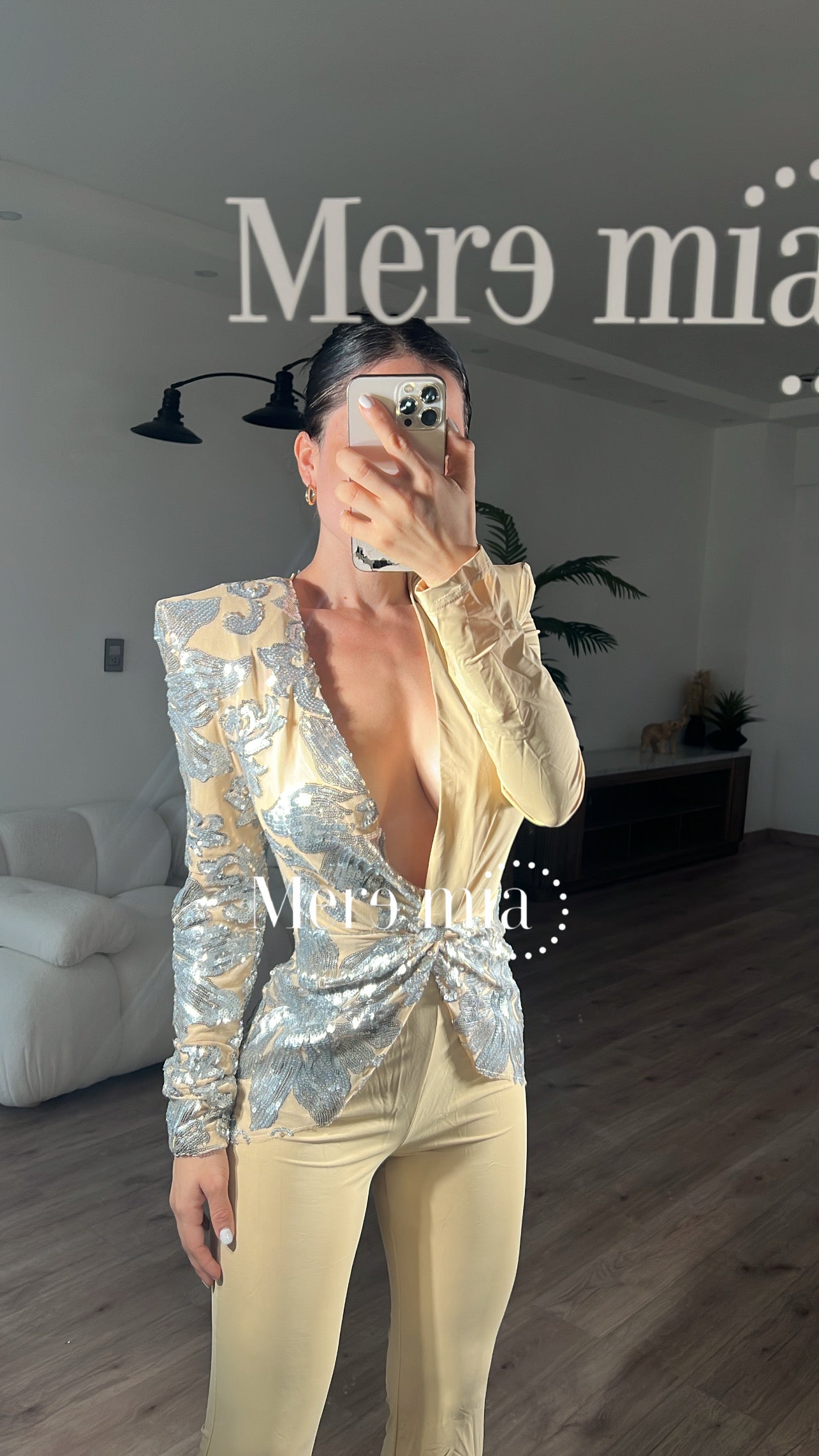 Jumpsuit lent plata